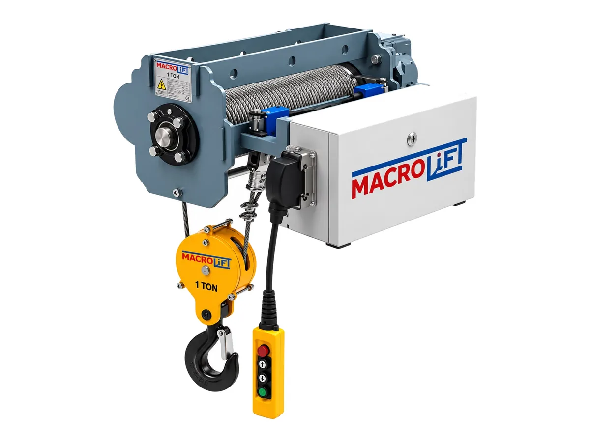 Fixed Mount Wire Rope Hoists