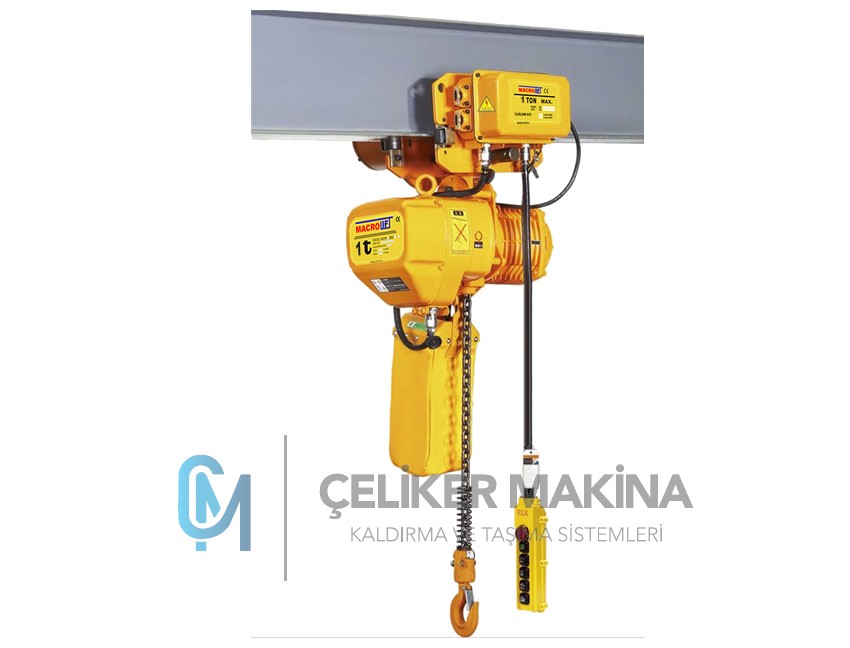 1 Ton Monoray Zincirli Vinç