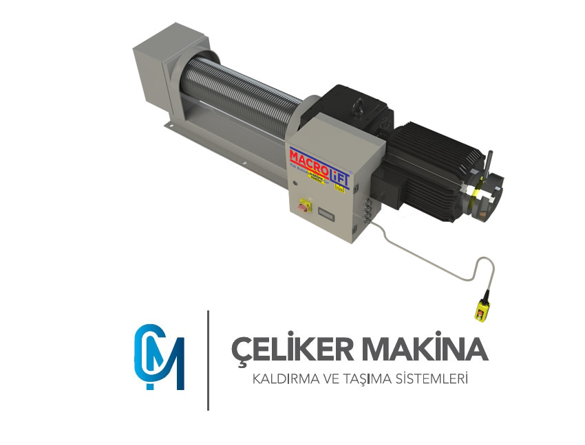 Halatlı Yer Vinci 5 Ton 50 mt